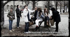 Montreal photo production make up and hair